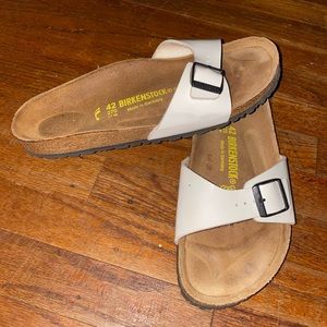 Birkenstock Madrid Sandal size 42- sold as is with no box view photos carefully